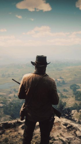 Обои red dead redemption 2, red dead redemption, Артур Морган, отчаяние 3, андроид для Google Pixel XL, Meizu Pro 7, Nokia 8, HTC U, Huawei P10 Quad HD, заставка, 1440x2560 картинка