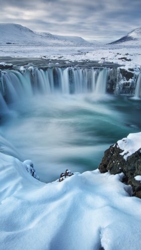 Обои водопад тупица, Gullfoss Водопад, Skgafoss, Деттифосс, селйяландсфосс для Google Pixel XL, Meizu Pro 7, Nokia 8, HTC U, Huawei P10 Quad HD, заставка, 1440x2560 картинка