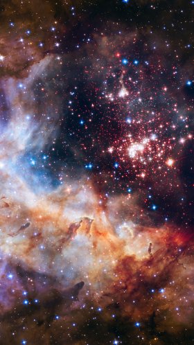 Обои Столпы творения, космический телескоп Хаббл, телескоп, Европейская Южная обсерватория, Астрономия для Google Pixel XL, Meizu Pro 7, Nokia 8, HTC U, Huawei P10 Quad HD, заставка, 1440x2560 картинка