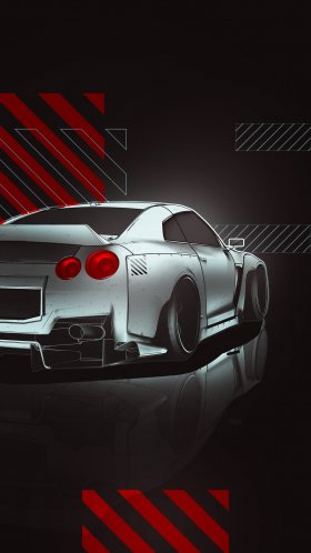 Обои nissan gt r, nissan skyline gt r, легковые автомобили, Ниссан, спорткар для Google Pixel XL, Meizu Pro 7, Nokia 8, HTC U, Huawei P10 Quad HD, заставка, 1440x2560 картинка