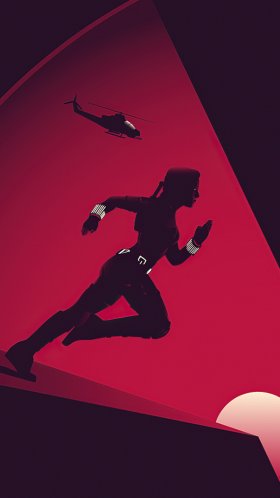 Обои Black Widow Minimal Movie Poster для Google Pixel XL, Meizu Pro 7, Nokia 8, HTC U, Huawei P10 Quad HD, заставка, 1440x2560 картинка