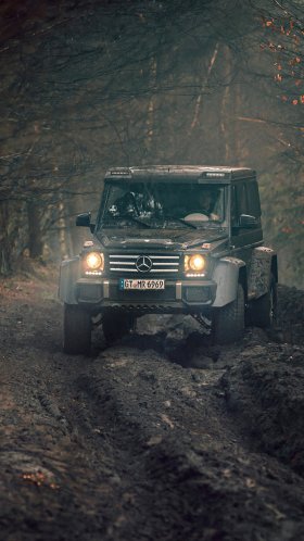 Обои Mercedes G500 4x4 Off Roading для Google Pixel XL, Meizu Pro 7, Nokia 8, HTC U, Huawei P10 Quad HD, заставка, 1440x2560 картинка