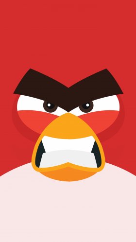 Обои Angry Bird Minimal 8k для Google Pixel XL, Meizu Pro 7, Nokia 8, HTC U, Huawei P10 Quad HD, заставка, 1440x2560 картинка