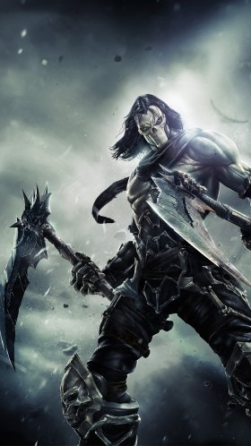 Обои darksiders 2, Darksiders, Искусство Darksiders II, darksiders 3, игры всенощной для Google Pixel XL, Meizu Pro 7, Nokia 8, HTC U, Huawei P10 Quad HD, заставка, 1440x2560 картинка