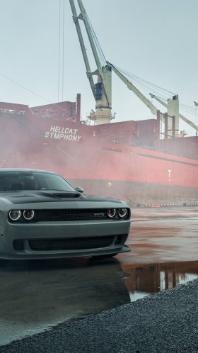 Обои додж челленджер 8к, Додж Челленджер 2018, dodge, легковые автомобили, мускул кар для Google Pixel XL, Meizu Pro 7, Nokia 8, HTC U, Huawei P10 Quad HD, заставка, 1440x2560 картинка