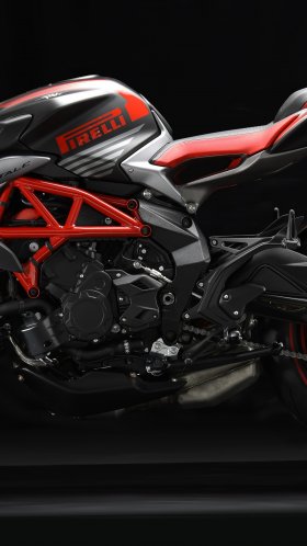 Обои mv agusta черный и красный, Милливольт Agusta Brutale 800 рублей, mv agusta, мотоцикл, шина для Google Pixel XL, Meizu Pro 7, Nokia 8, HTC U, Huawei P10 Quad HD, заставка, 1440x2560 картинка
