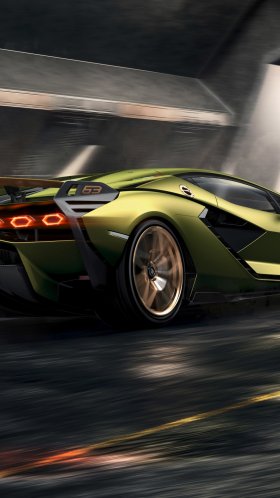 Обои Lamborghini 2020 без, Ламборджини грех ФКП 37, Ламборджини, lamborghini уракан, спорткар для Google Pixel XL, Meizu Pro 7, Nokia 8, HTC U, Huawei P10 Quad HD, заставка, 1440x2560 картинка