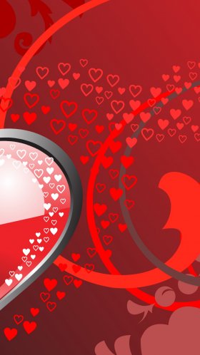 Обои новый я люблю тебя, орган, красный цвет, материальное свойство, узор для Google Pixel XL, Meizu Pro 7, Nokia 8, HTC U, Huawei P10 Quad HD, заставка, 1440x2560 картинка