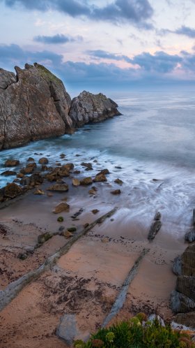 Обои побережье, пастырский колледж рацебург, облако, вода, гидроресурсы для Google Pixel XL, Meizu Pro 7, Nokia 8, HTC U, Huawei P10 Quad HD, заставка, 1440x2560 картинка