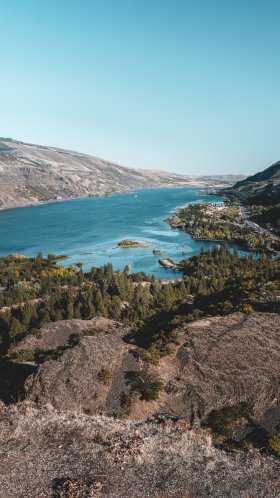 Обои прибрежные и океанические рельефы, водоем, залив, берег, море для Google Pixel XL, Meizu Pro 7, Nokia 8, HTC U, Huawei P10 Quad HD, заставка, 1440x2560 картинка