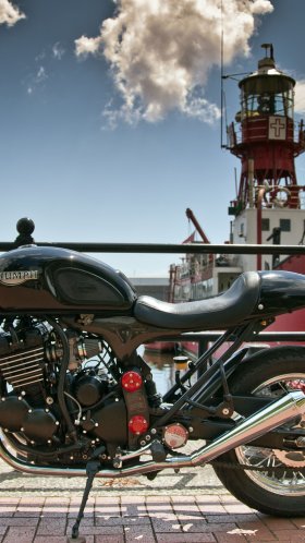 Обои мотоспорт, Триумф тандерберд, Мотоциклы Triumph, Триумф тракстон, Триумф бонневиль для Google Pixel XL, Meizu Pro 7, Nokia 8, HTC U, Huawei P10 Quad HD, заставка, 1440x2560 картинка