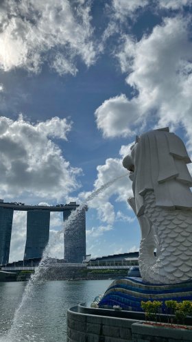 Обои Сингапур, Singapore Flyer, Марина Бэй Сэндс Сингапур, достопримечательность, гидроресурсы для Google Pixel XL, Meizu Pro 7, Nokia 8, HTC U, Huawei P10 Quad HD, заставка, 1440x2560 картинка