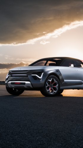 Обои Kia Motors, авто, автомобиль концепции, Мини-внедорожник, пейзаж для Google Pixel XL, Meizu Pro 7, Nokia 8, HTC U, Huawei P10 Quad HD, заставка, 1440x2560 картинка