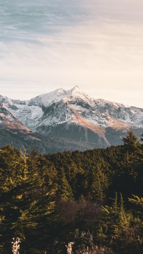 Обои гора, горный хребет, горный рельеф, нагорье, дикая местность для Google Pixel XL, Meizu Pro 7, Nokia 8, HTC U, Huawei P10 Quad HD, заставка, 1440x2560 картинка