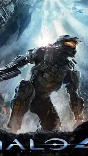 Обои halo 4, мастер чиф, Хало 4 Оригинальный Саундтрек, компьютерная игра, шутер для Google Pixel XL, Meizu Pro 7, Nokia 8, HTC U, Huawei P10 Quad HD, заставка, 1440x2560 картинка