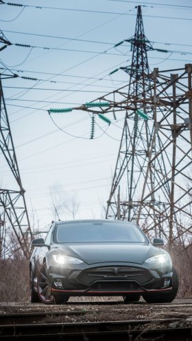 Обои Tesla Model S, Tesla, компактный автомобиль, авто, транспорт для Google Pixel XL, Meizu Pro 7, Nokia 8, HTC U, Huawei P10 Quad HD, заставка, 1440x2560 картинка