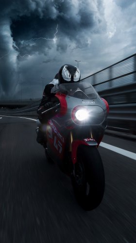 Обои мотоцикл, suzuki, Судзуки системы GSX-r1100 компания-производитель, гонки видео игры, компьютерная игра для Google Pixel XL, Meizu Pro 7, Nokia 8, HTC U, Huawei P10 Quad HD, заставка, 1440x2560 картинка