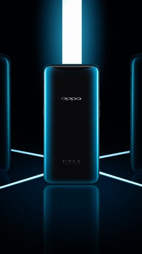 Обои OPPO Найти Х, смартфон, OPPO, свет, цилиндр для Google Pixel XL, Meizu Pro 7, Nokia 8, HTC U, Huawei P10 Quad HD, заставка, 1440x2560 картинка