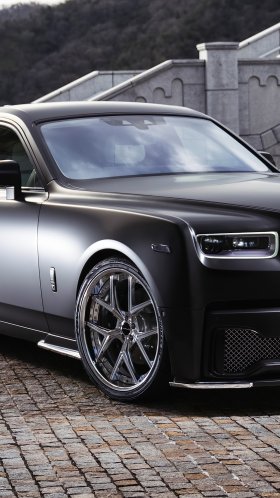 Обои 2019 Роллс-Ройс Фантом, Роллс-Ройс Призрак, rolls-royce, авто, Роллс-Ройс Фантом VIII вида для Google Pixel XL, Meizu Pro 7, Nokia 8, HTC U, Huawei P10 Quad HD, заставка, 1440x2560 картинка