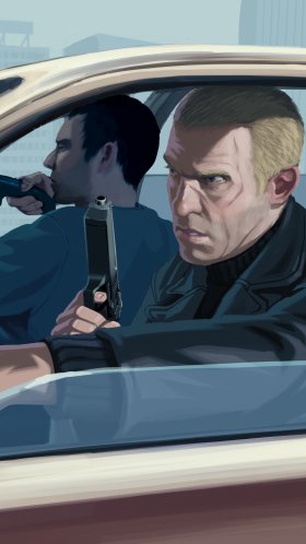 Обои grand theft auto iv, grand theft auto v, Рокстар игры, Нико Беллик, авто для Google Pixel XL, Meizu Pro 7, Nokia 8, HTC U, Huawei P10 Quad HD, заставка, 1440x2560 картинка