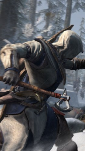 Обои Assassins Creed III, assassins creed, assassins creed origins, ubisoft, Коннор кенуэй для Google Pixel XL, Meizu Pro 7, Nokia 8, HTC U, Huawei P10 Quad HD, заставка, 1440x2560 картинка