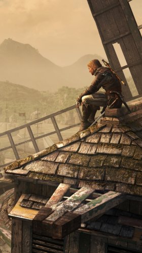 Обои Assassins Creed III, ubisoft, Эдвард Кенуэй, playstation 3, компьютерная игра для Google Pixel XL, Meizu Pro 7, Nokia 8, HTC U, Huawei P10 Quad HD, заставка, 1440x2560 картинка