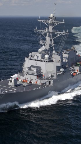 Обои военно морской флот США, разрушитель, ВМС США Джейсон данхем, Эсминец Арли Берк, военный корабль для Google Pixel XL, Meizu Pro 7, Nokia 8, HTC U, Huawei P10 Quad HD, заставка, 1440x2560 картинка