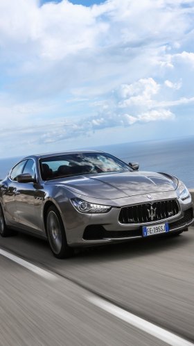 Обои 2017 Мазерати гибли, Мазерати, авто, maserati granturismo, личный роскошный автомобиль для Google Pixel XL, Meizu Pro 7, Nokia 8, HTC U, Huawei P10 Quad HD, заставка, 1440x2560 картинка