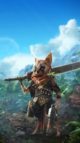 Обои Biomutant, xbox one, компьютерная игра, приключенческая игра, джунгли для Google Pixel XL, Meizu Pro 7, Nokia 8, HTC U, Huawei P10 Quad HD, заставка, 1440x2560 картинка