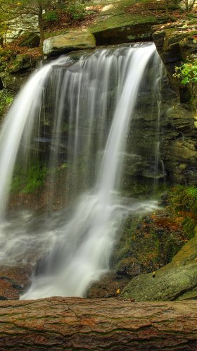 Обои водопад, водоток, природный заповедник, природа, водоем для Google Pixel XL, Meizu Pro 7, Nokia 8, HTC U, Huawei P10 Quad HD, заставка, 1440x2560 картинка