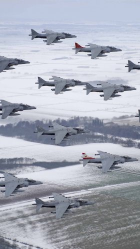 Обои Хоукер Сиддли Харриер, McDonnell Douglas AV-8B Harrier II, самолеты, реактивный самолет, военный самолет для Google Pixel XL, Meizu Pro 7, Nokia 8, HTC U, Huawei P10 Quad HD, заставка, 1440x2560 картинка
