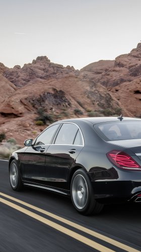 Обои авто, Quoris Киа, дорога, Мерседес ibrida классе с, mercedes benz s class для Google Pixel XL, Meizu Pro 7, Nokia 8, HTC U, Huawei P10 Quad HD, заставка, 1440x2560 картинка