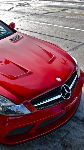 Обои авто, спорткар, капюшон, mercedes benz sls amg, Мерседес АМГ для Google Pixel XL, Meizu Pro 7, Nokia 8, HTC U, Huawei P10 Quad HD, заставка, 1440x2560 картинка