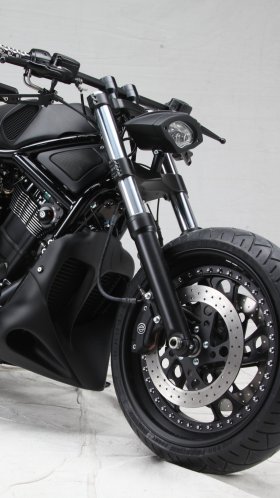 Обои мотоцикл, кастомный мотоцикл, Чоппер, softail, автомобильные шины для Google Pixel XL, Meizu Pro 7, Nokia 8, HTC U, Huawei P10 Quad HD, заставка, 1440x2560 картинка