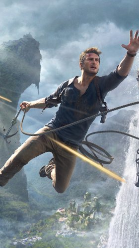 Обои uncharted 4 a thiefs end, нейтан Дрейк, playstation 4, Uncharted 2 среди воров, xbox one для Google Pixel XL, Meizu Pro 7, Nokia 8, HTC U, Huawei P10 Quad HD, заставка, 1440x2560 картинка