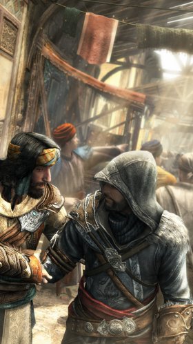Обои assassins creed revelations, assassins creed, Эцио Аудиторе, ubisoft, компьютерная игра для Google Pixel XL, Meizu Pro 7, Nokia 8, HTC U, Huawei P10 Quad HD, заставка, 1440x2560 картинка